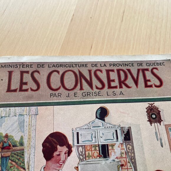 Brochures antiques - Les conserves et Livre culinaire de levain Royal - Picture 2 of 16